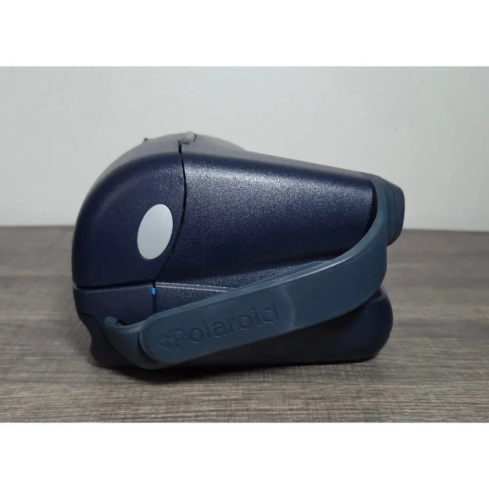 Polaroid Vintage Blue 600 Round Instant Film Camera With Manual & Carrying Bag